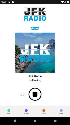 JFK Radio Screenshot 1