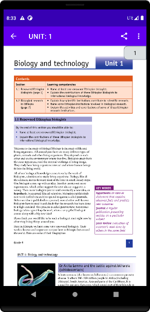 Biology Grade 9 Screenshot 2