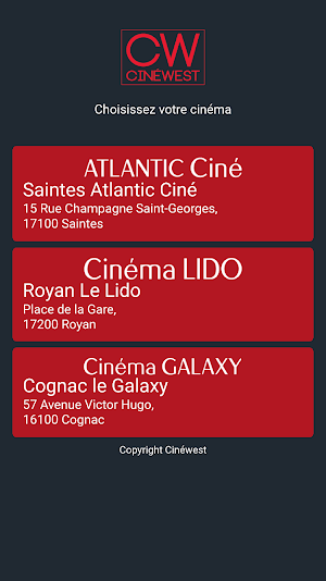 Cinewest Screenshot 0
