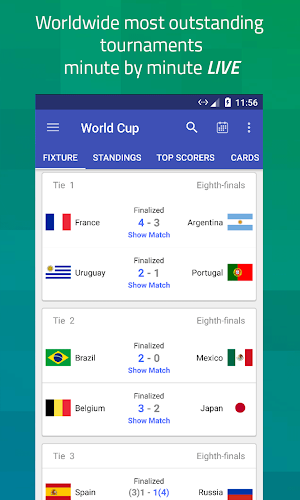 Liga - Live Football Scores Screenshot 1