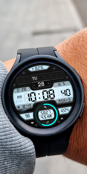 DIGI SARTAMAN WS105 Watch face Screenshot 3