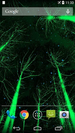 Dark Snow Live Wallpaper Screenshot 3