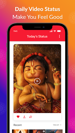 Hanuman Daily Video Status Screenshot 1