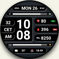 DADAM119: Digital Watch Face