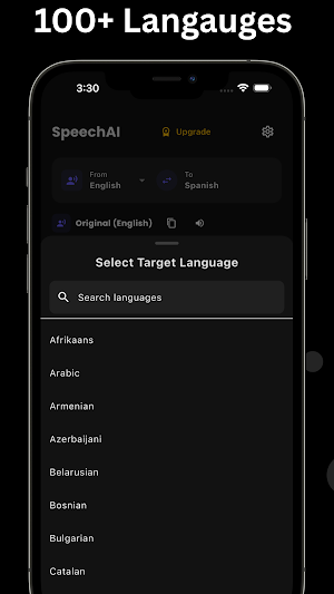 SpeechAI - AI Voice Translator Screenshot 3