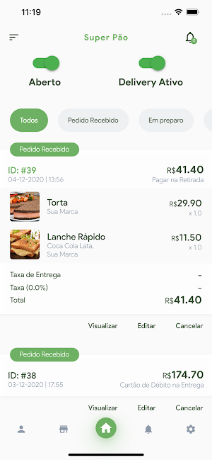Super Pão - Estabelecimento Screenshot 2