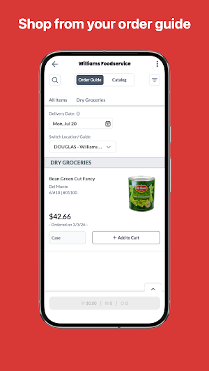 Williams Foods Shop Screenshot 2