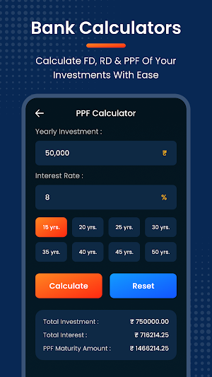 EMI Loan Calculator Screenshot 0