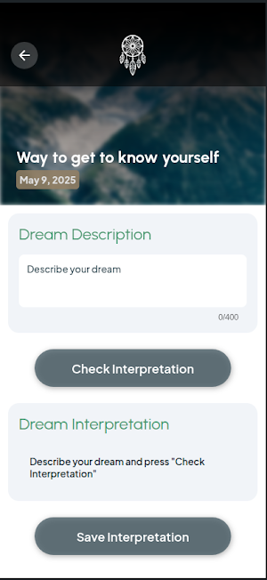 Dream Catcher AI Screenshot 1