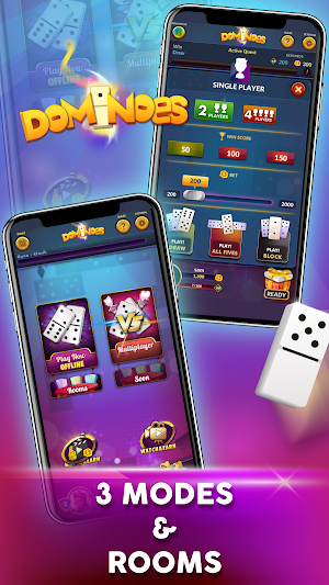 Dominoes - Offline Free Dominos Game Screenshot 0