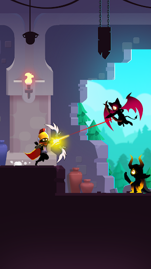 Stick Heroes: Arrow Master Screenshot 1