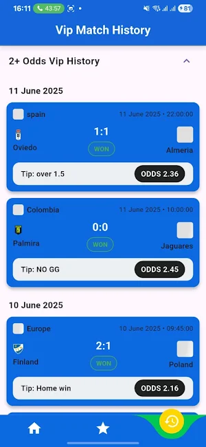 Algo Football Tips Screenshot 2