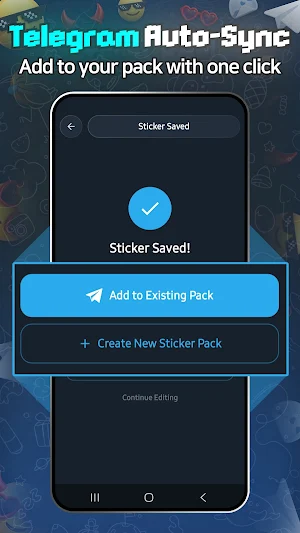 Telegram Sticker Maker Auto Screenshot 1