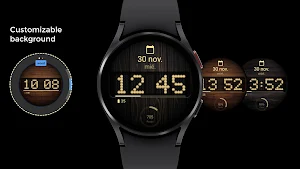 Wood'n LEDs Watch Face Screenshot 0