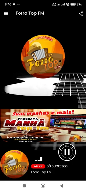 Rádio Forró Top FM Screenshot 1