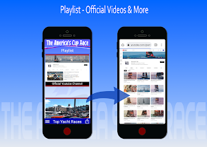 The America's Cup Race Portal Screenshot 2