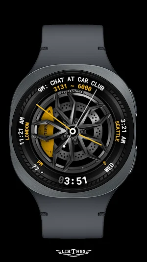Car Alloy Watch Face 112 Screenshot 0