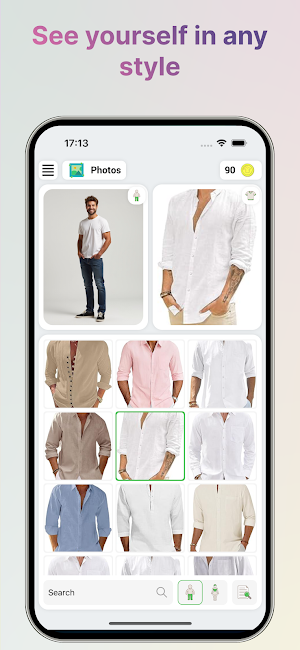Glamu: AI Try On Clothes Screenshot 1