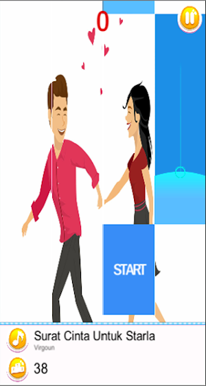 Romantic Song Magic Piano Tile Screenshot 2