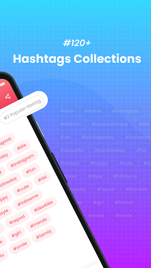 Auto Hashtag for more Follower Screenshot 3