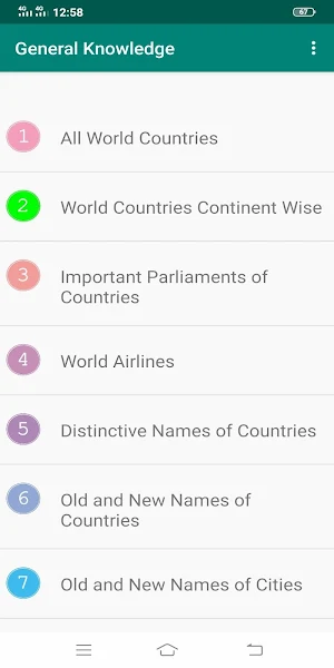 GK Encyclopedia Qualify Competitive Exams(Notes) Screenshot 2