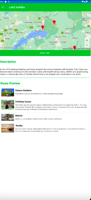 Vhakacha Visit Zim - Kariba Screenshot 1