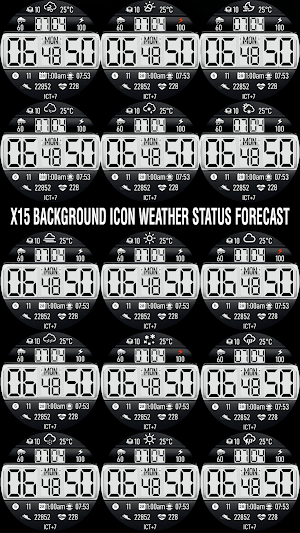 N-SPORT737 Big Digital Weather Screenshot 2