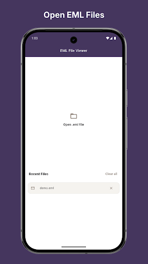 EML File Viewer Screenshot 1