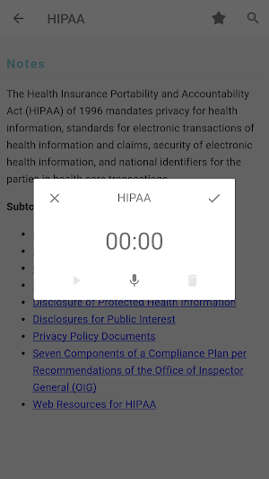 MA Notes: Medical Assistant's Pocket Guide Screenshot 3