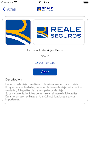Un mundo de viajes Reale Screenshot 1