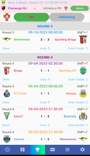 Primeira Liga Matches 2024 Screenshot 2