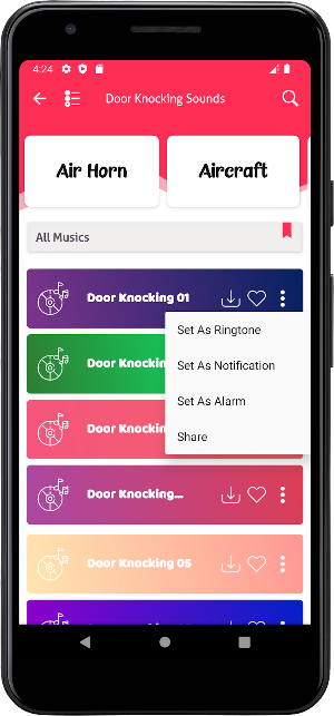 Door Knocking Sounds screenshot 4