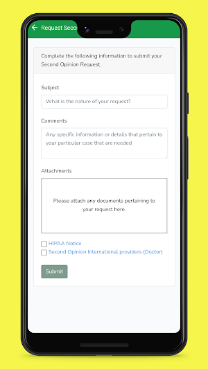 Health Options Screenshot 3