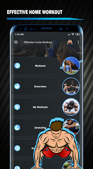 Effective Workout at home Fit Screenshot 0
