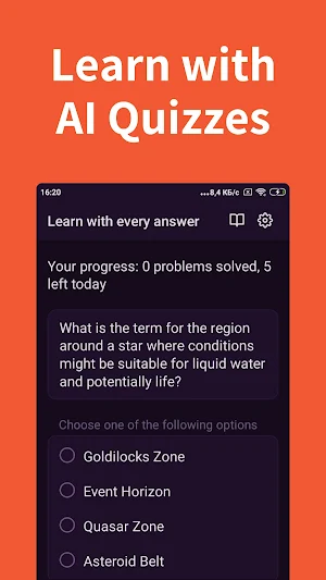 Space Academy: Solar Quiz Screenshot 0
