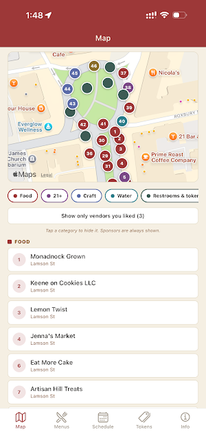 Taste of Keene Screenshot 3