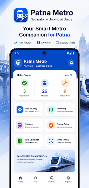 Patna Metro Navigator Screenshot 1