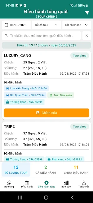 PQ Trip Operator Screenshot 0