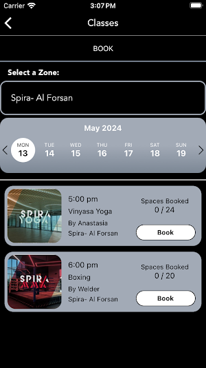 SPIRA Club Screenshot 1