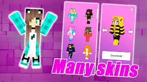Girl Skins for Minecraft PE Screenshot 3