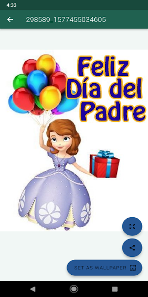 Feliz día de los padres Screenshot 1