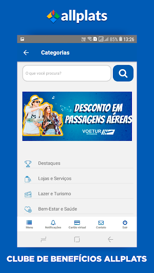 Clube de Benefícios Allplats Screenshot 2