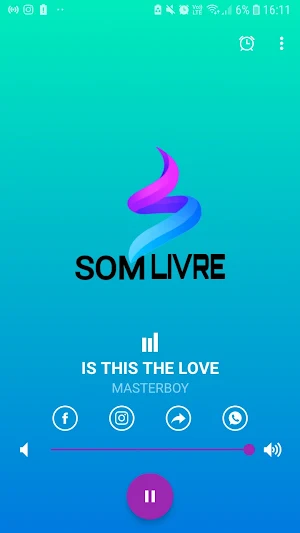 Rádio SOMLIVRE Screenshot 2