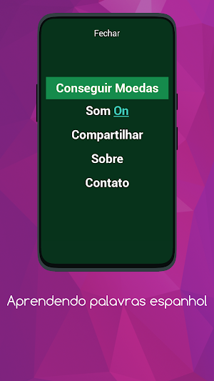 Aprendendo palavras espanhol Screenshot 0