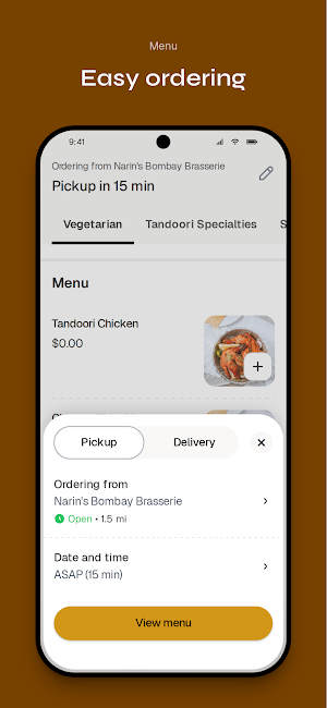 Narin's Bombay Brasserie Screenshot 2
