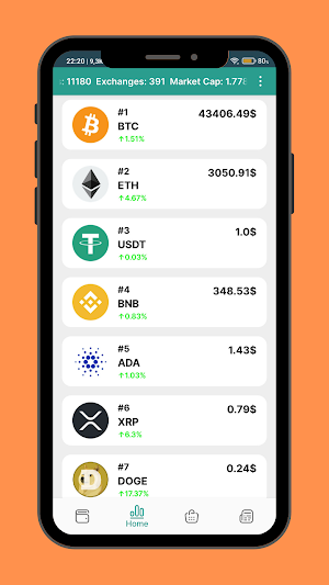 CryptoApp Screenshot 0