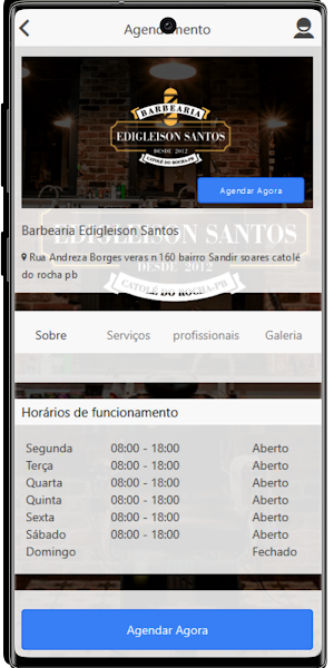 Barbearia Edigleison Santos Screenshot 2