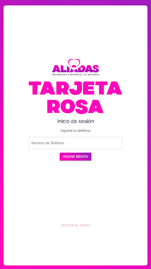 Tarjeta Rosa Screenshot 1