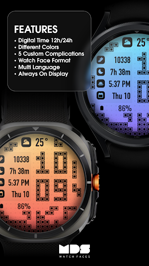 Bricks Game Watch Face Screenshot 2