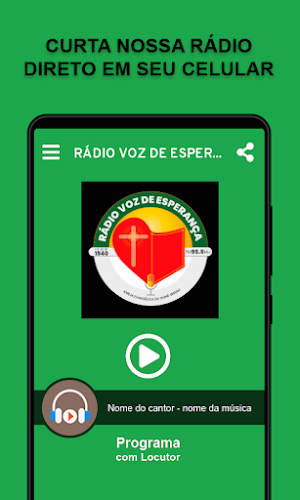 RÁDIO VOZ DE ESPERANÇA GB Screenshot 1